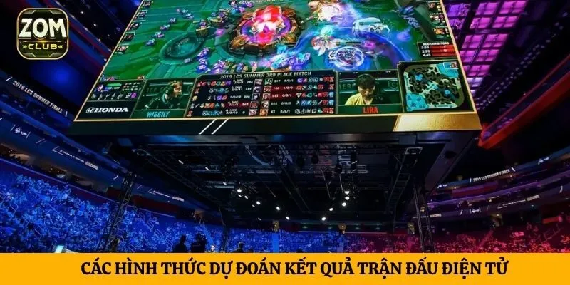 Các hình thức dự đoán kết quả trận đấu điện tử