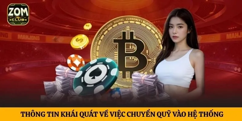 Thông tin khái quát về việc chuyển quỹ vào hệ thống